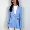 Blazer Sartoriale con Inserti in Pizzo (2)