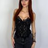 Corset in Pizzo con Orlo Sagomato (2)