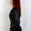 Giacca Biker in Ecopelle con Zip Asimmetrica (2)